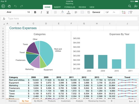 What app is like excel for macs